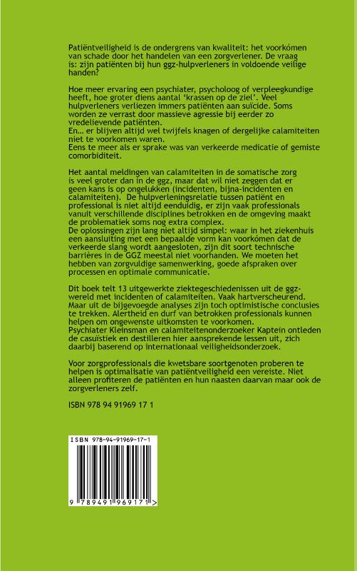 Veiligheid in de GGZ achterkant