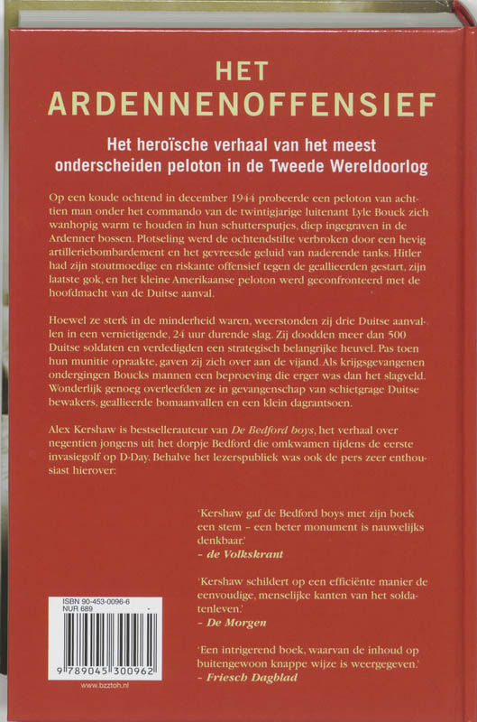 Ardennenoffensief Ardennenoffensief achterkant