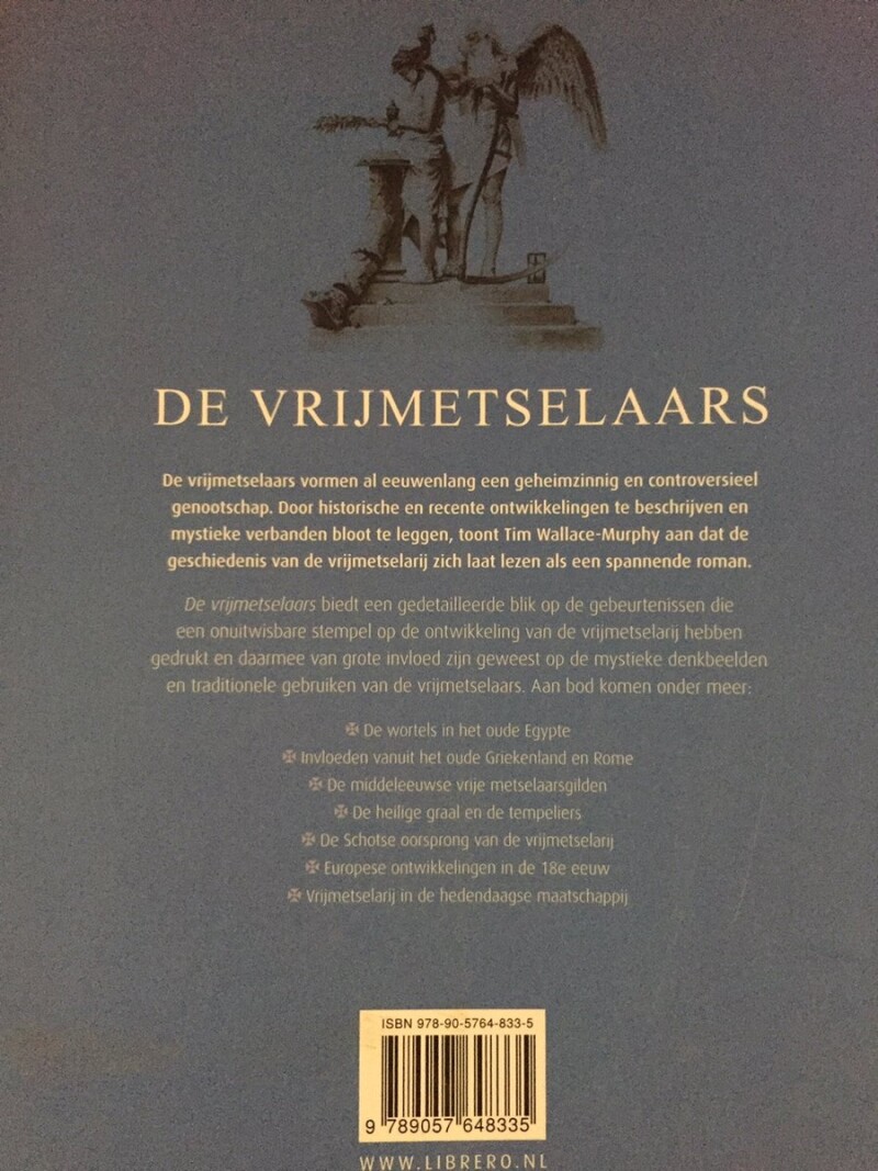 Vrijmetselarij achterkant