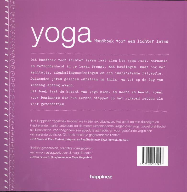 Happinez - Yoga achterkant