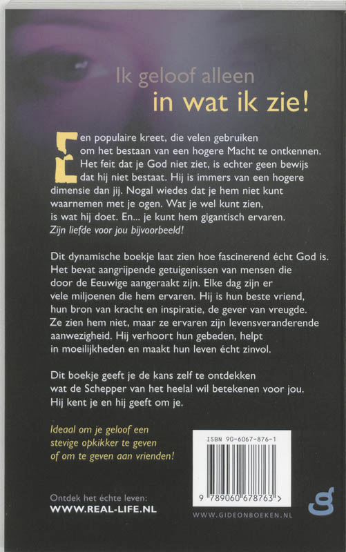 ONZICHTBARE LIEFDE achterkant