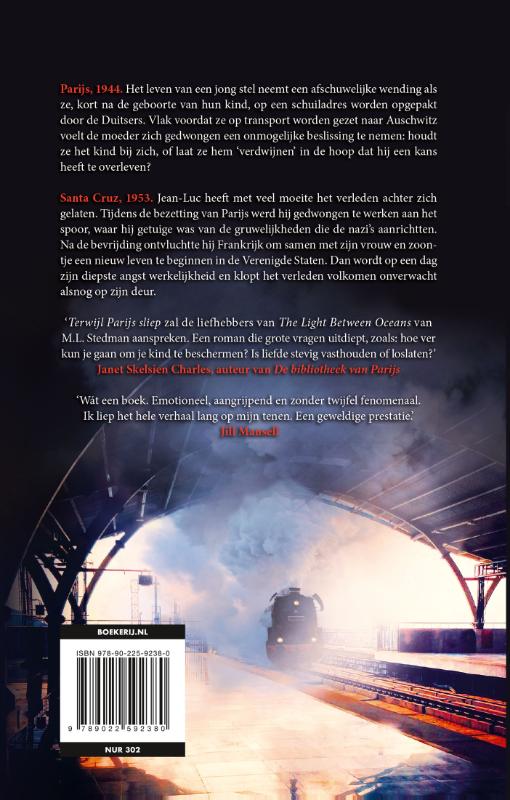 Terwijl Parijs sliep Terwijl Parijs sliep achterkant