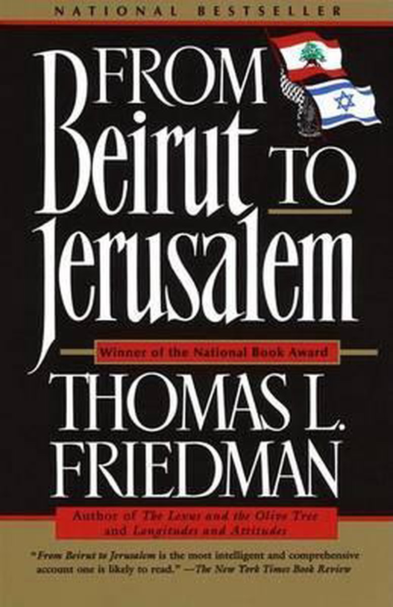 boekenbalie_9780385413725_cover From Beirut To Jerusalem