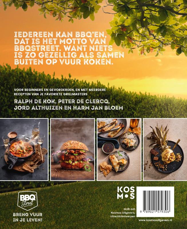 Het BBQSTREET Basisboek achterkant