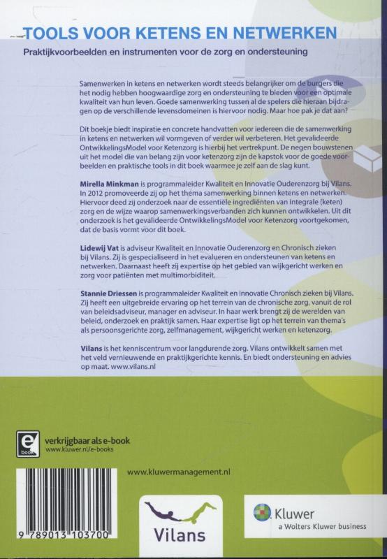 Tools voor ketens en netwerken Tools voor ketens en netwerken achterkant