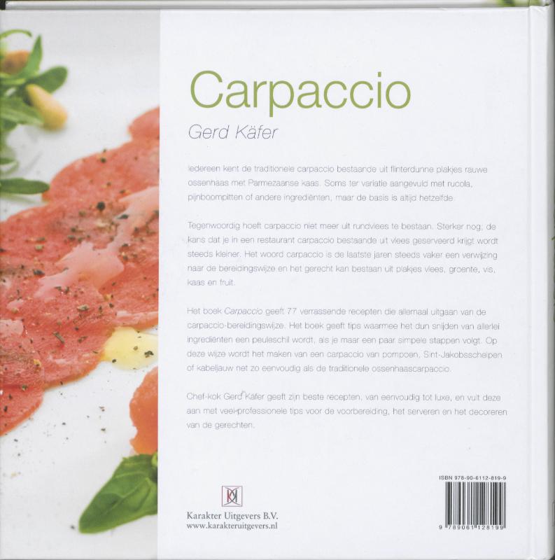 Carpaccio achterkant