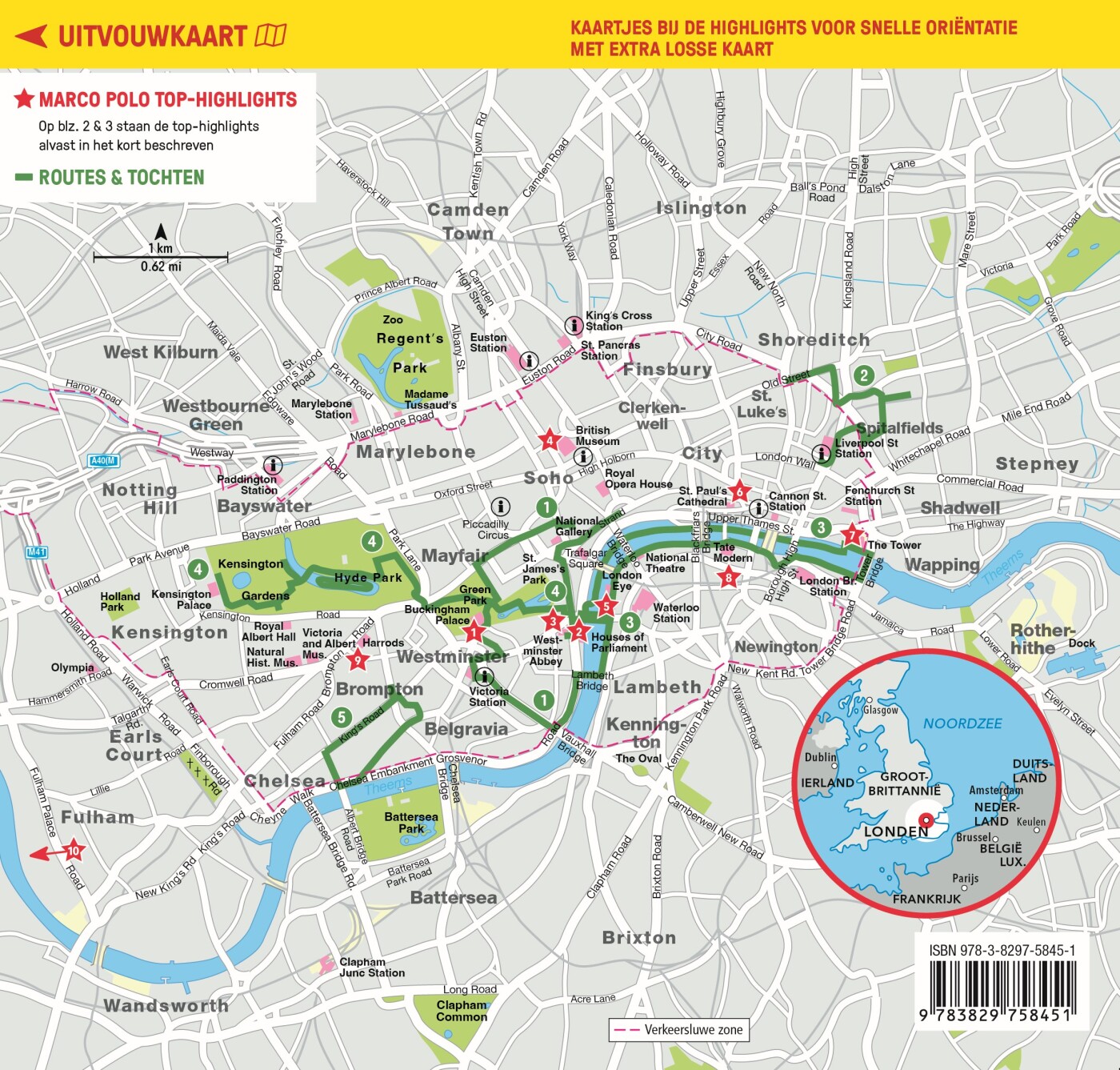 Londen / Marco Polo achterkant