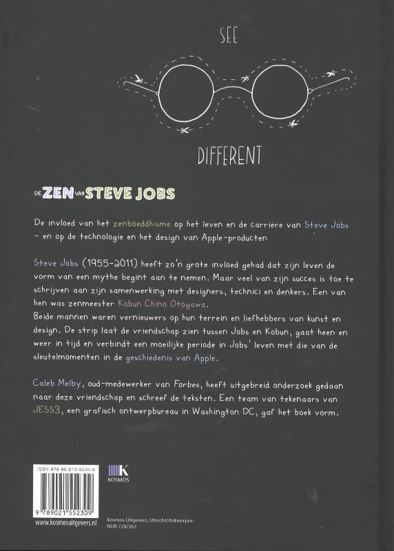 De zen van Steve Jobs achterkant