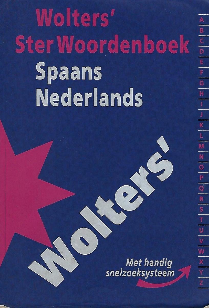 Groningen Wolters Sterwrdboek Spaans-Nederl 1
