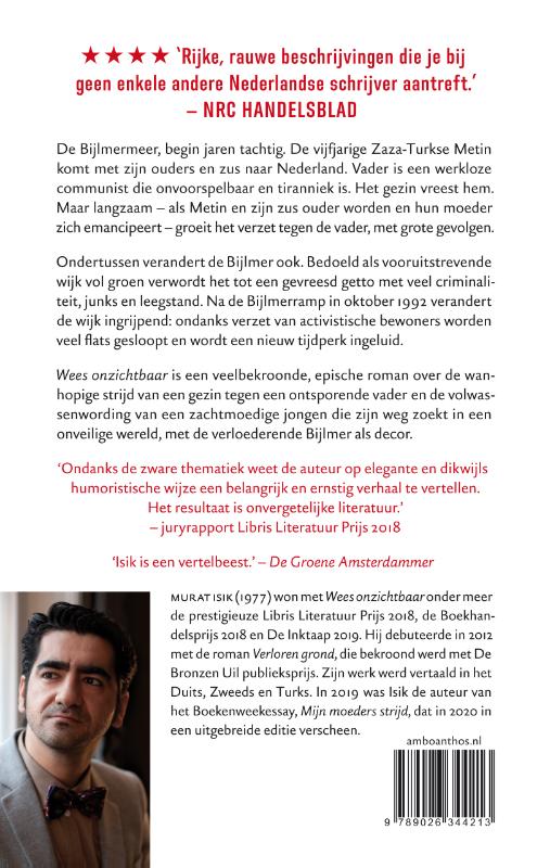 Wees onzichtbaar / Metin Mutlu / 1 Wees onzichtbaar / Metin Mutlu / 1 achterkant