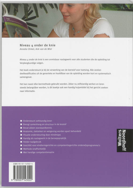 Nivo 4 onder de knie achterkant