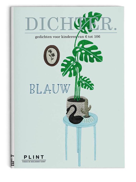 Plint DICHTER nr. 7 Blauw / Dichter / 7