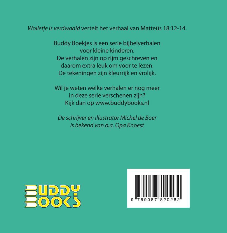 Buddy Boekjes - Wolletje is verdwaald achterkant