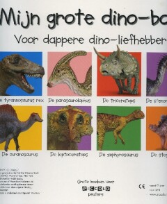 Mijn grote dino-boek / Grote boeken voor Piccolo peuters achterkant