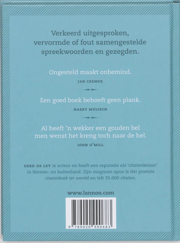 De klieren maken de man De klieren maken de man achterkant