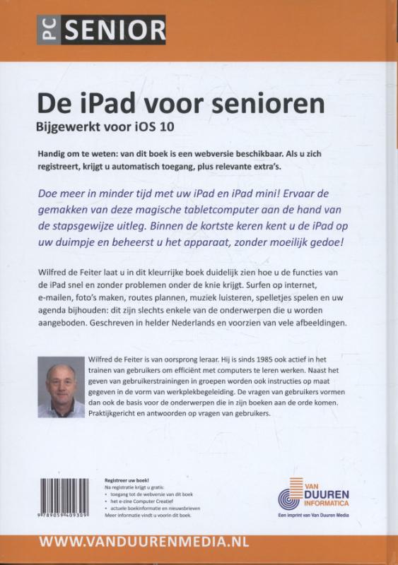 De iPad voor Senioren / PCSenior achterkant