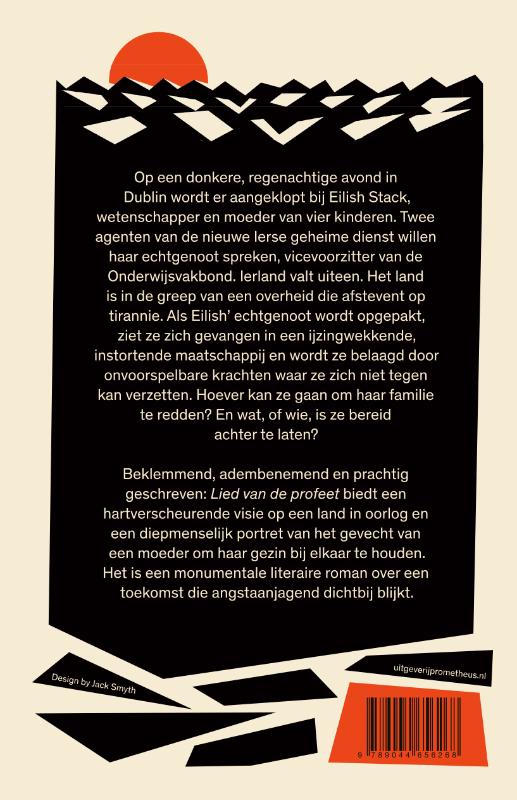 Lied van de profeet achterkant