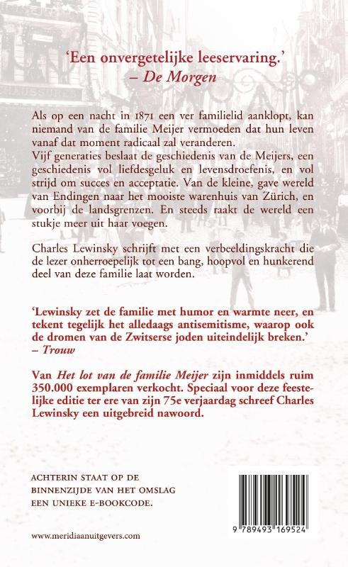 Het lot van de familie Meijer Het lot van de familie Meijer achterkant