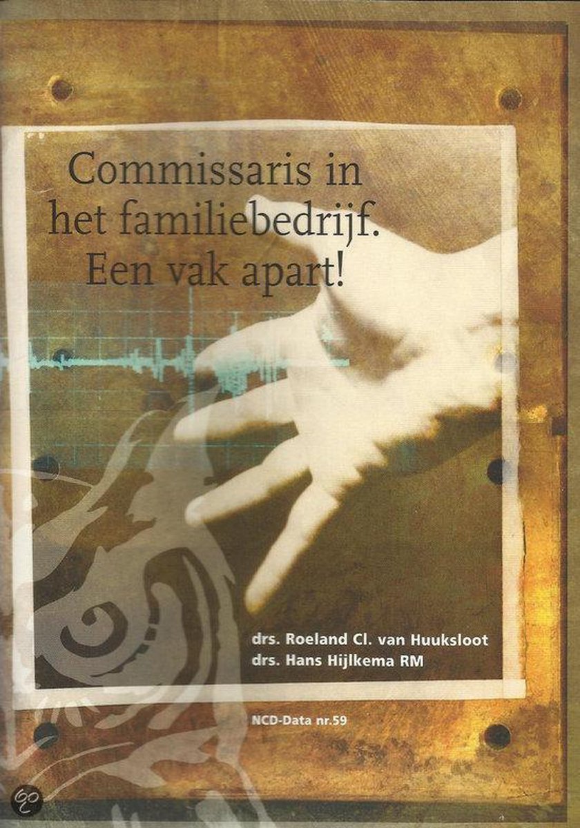 boekenbalie_9789074786164_cover De commissaris in het familiebedrijf / NCD-Data / 59
