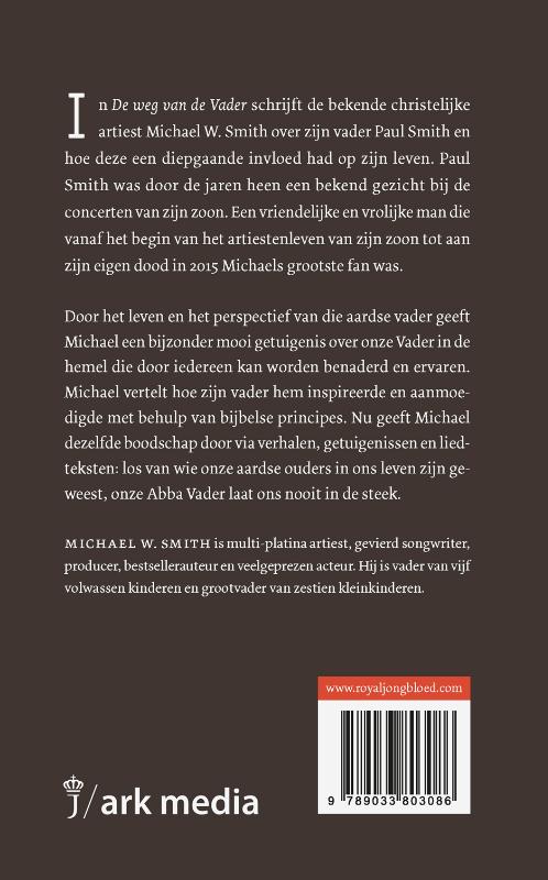 De weg van de Vader achterkant