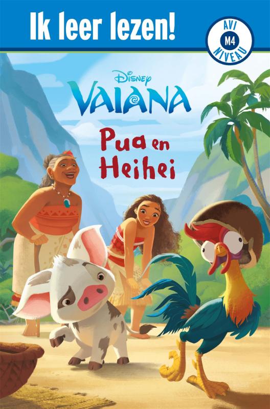 Vaiana, Pua en Heihei / Ik leer lezen!