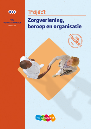 boekenbalie_9789006953411_cover Traject Combipakket Zorgverlening, beroep en organisatie niv 4 boek en totaallicentie 1 jaar