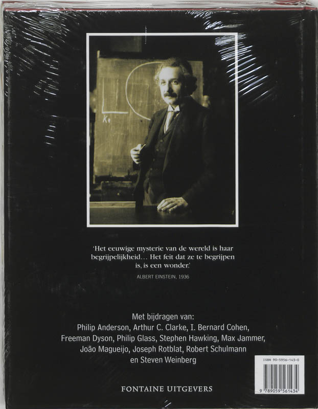 Einstein achterkant