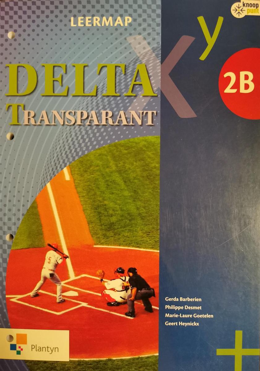 Delta transparant 2b leermap (incl. online ict)