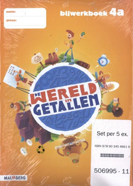 De Wereld in Getallen 4. gr 4 bijwerkboek a (5 ex)