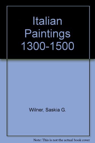 Italian Paintings 1300-1500/Italiaanse Schilderijen 1300-1500