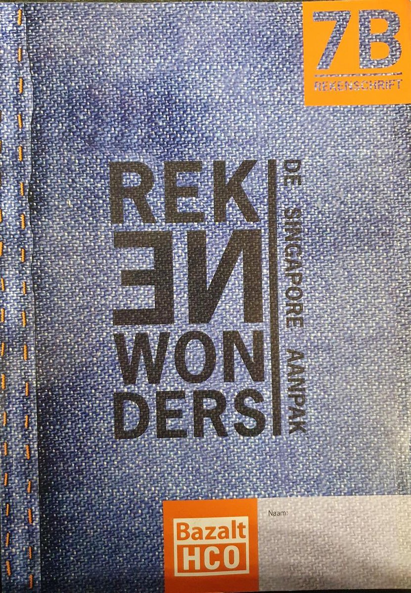 Rekenschrift Rekenwonders 7B