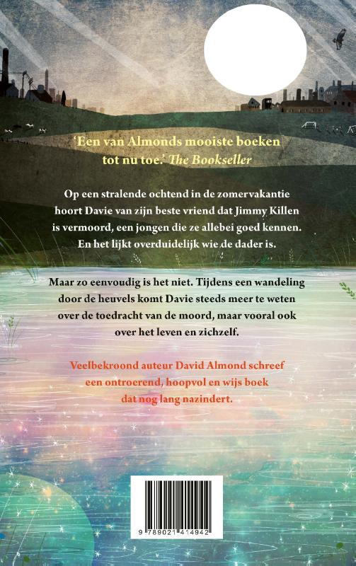 De kleur van de zon achterkant