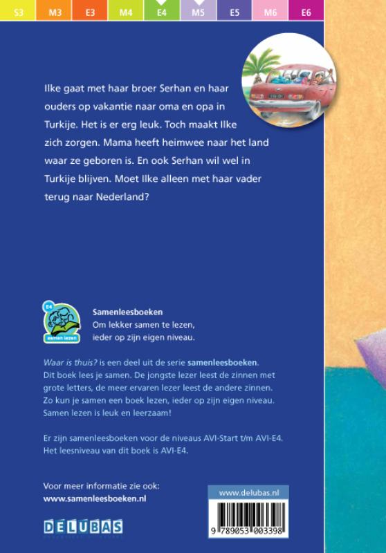 Waar is thuis? / Samenleesboeken achterkant