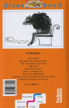 De billenbijters / Bizon boek achterkant