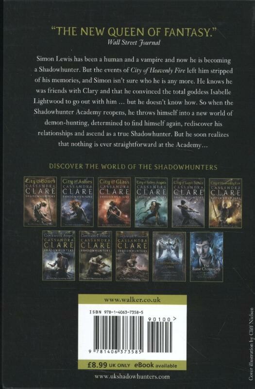 Tales from the Shadowhunter Academy achterkant