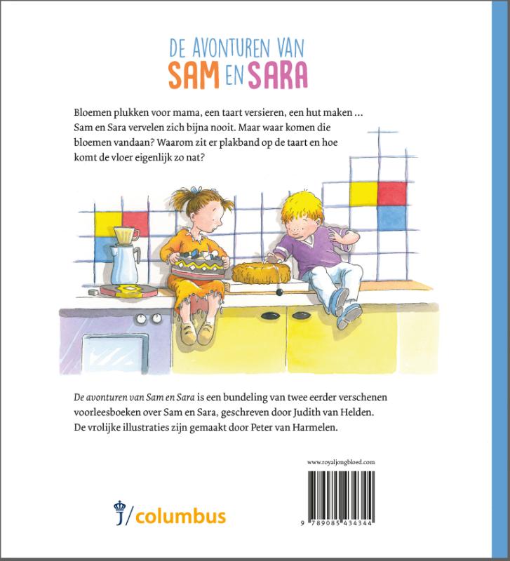 De avonturen van Sam en Sara achterkant