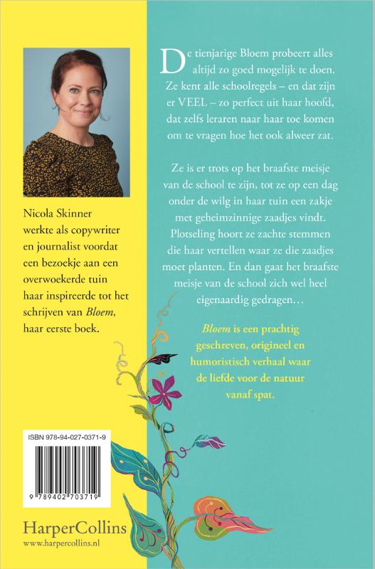 Bloem achterkant