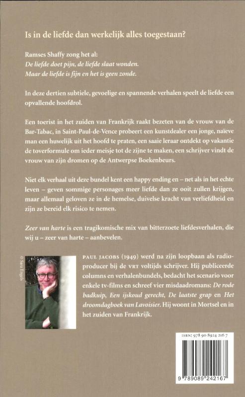 Zeer van harte achterkant