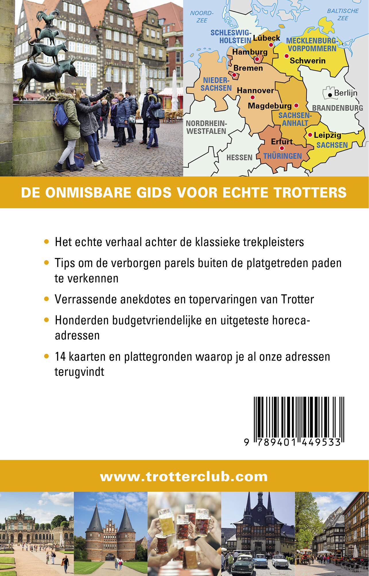 Duitsland Noord / Trotter achterkant