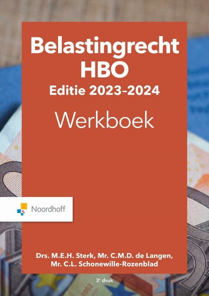 hbo 2023-2024 / Belastingrecht / Werkboek