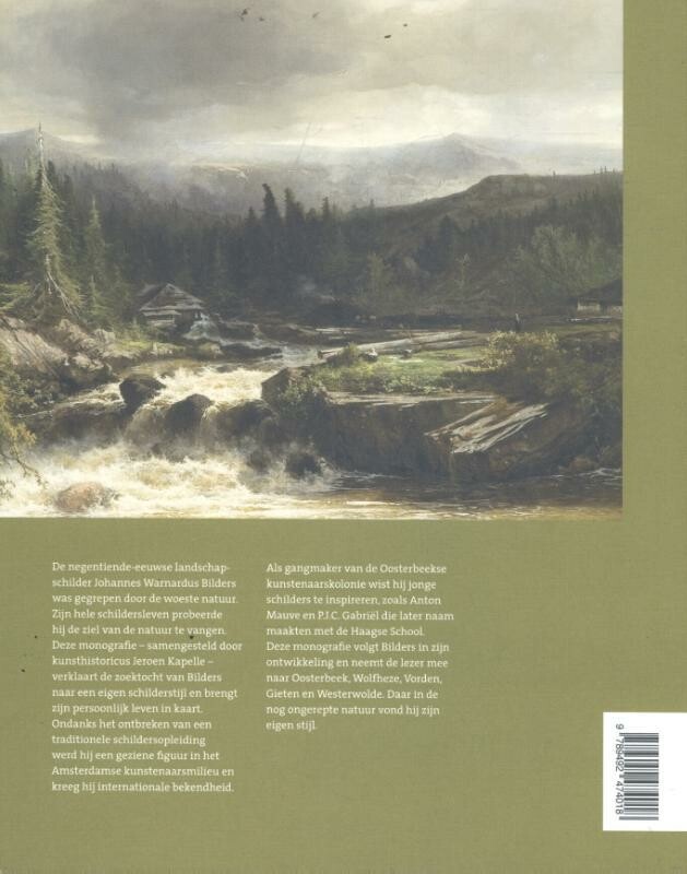 Bezield landschap achterkant