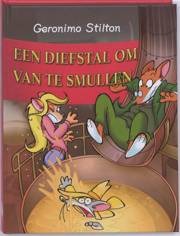 boekenbalie_9789085921004_cover Een diefstal om van te smullen! / Geronimo Stilton / 36