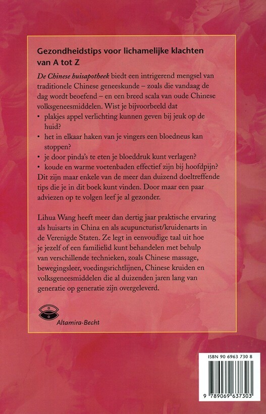 De Chinese huisapotheek achterkant