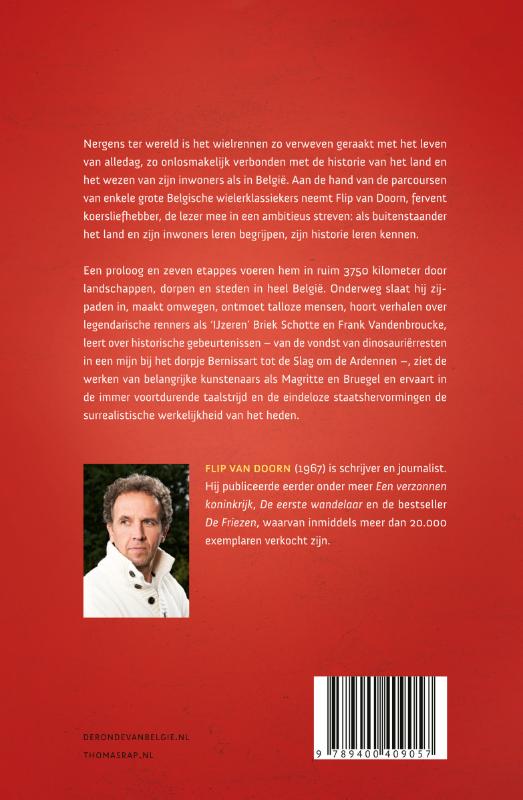 De ronde van België achterkant