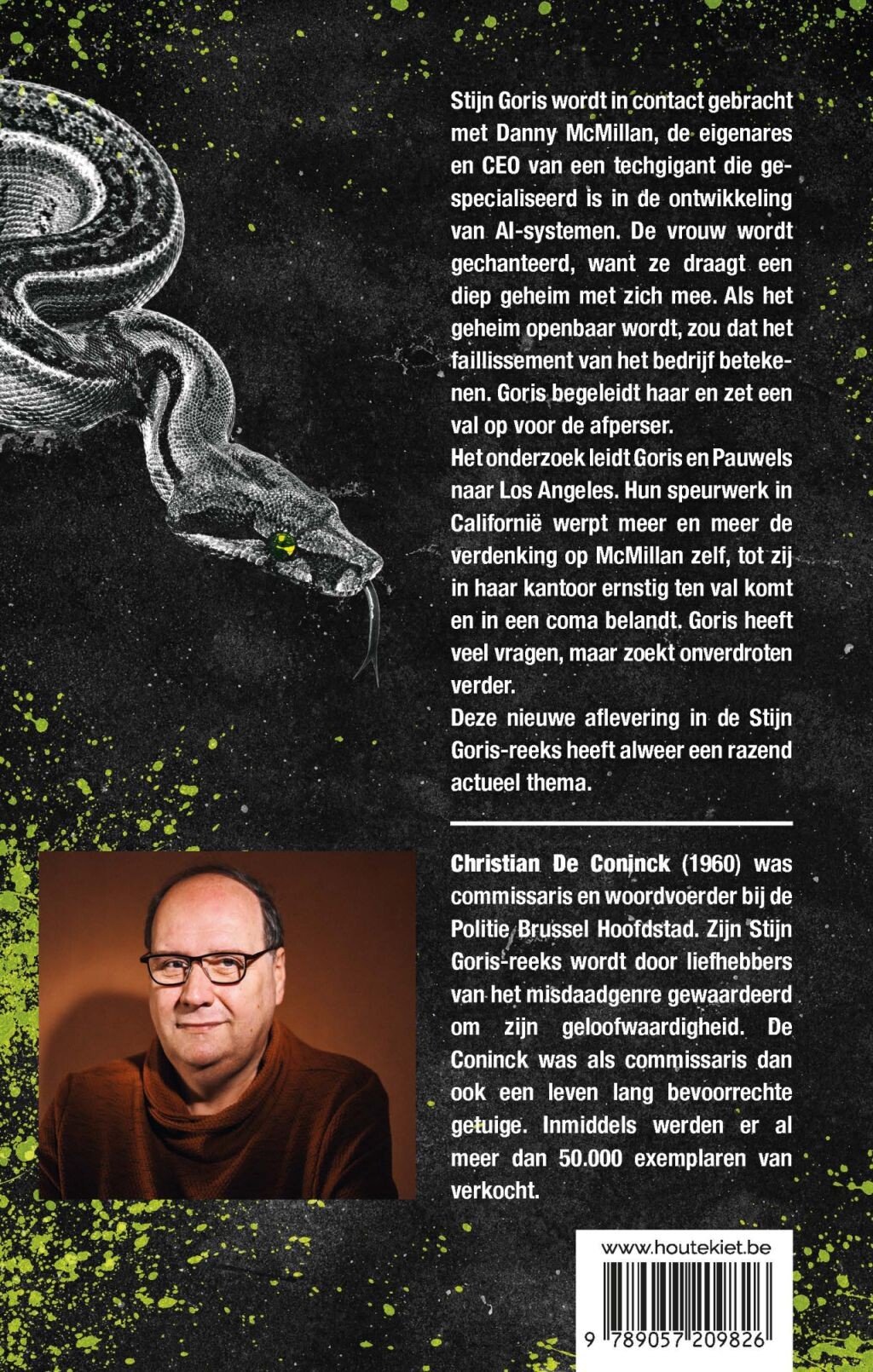 Chantage / Stijn Goris / 18 achterkant