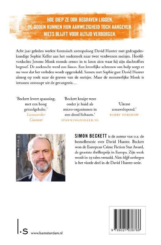 Niets blijft verborgen / David Hunter / 4 achterkant