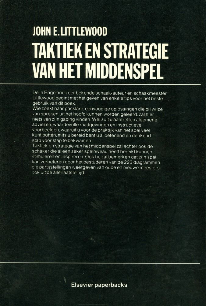 Taktiek en strategie van het middenspel achterkant
