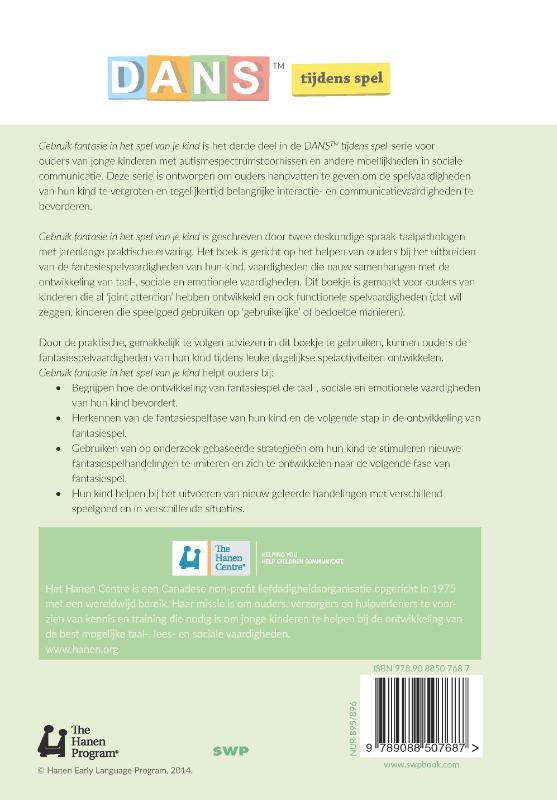 Gebruik fantasie in het spel van je kind / Dans tijdens spel / 3 achterkant