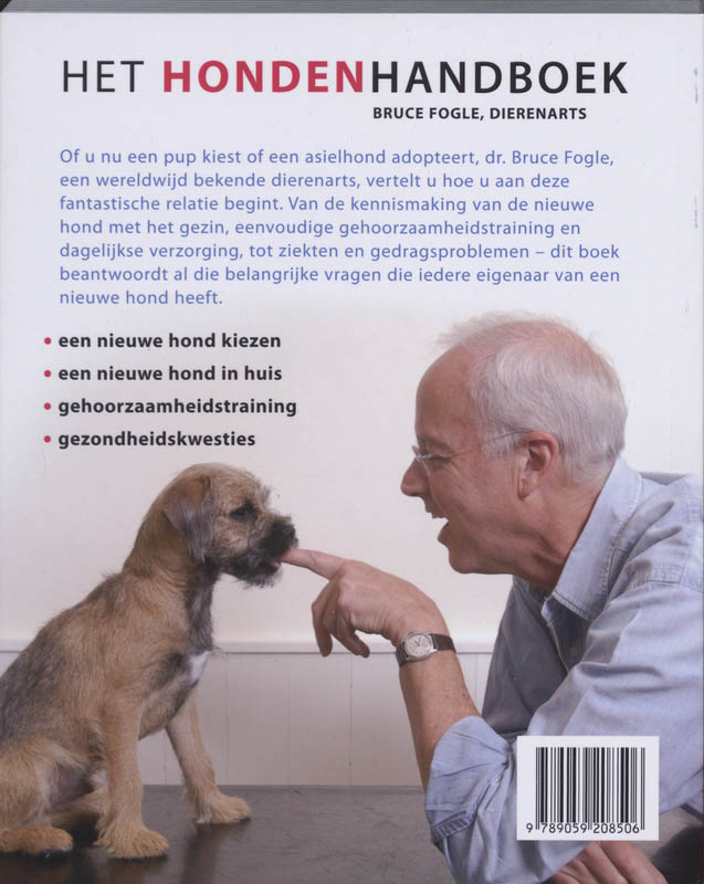 Het hondenhandboek Het hondenhandboek achterkant