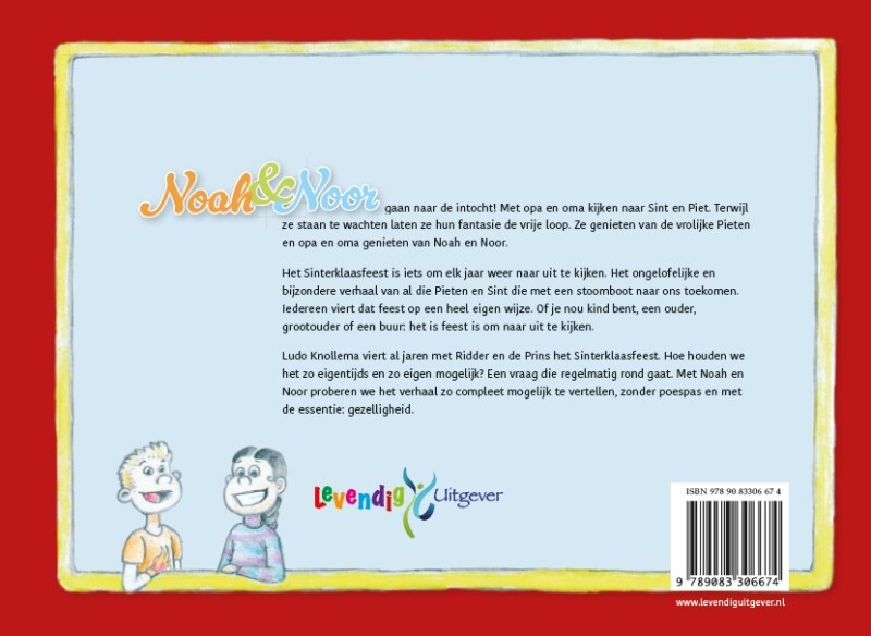 Zie ginds komt de stoomboot / Noah en Noor / 1 achterkant